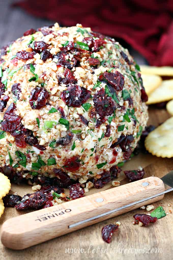 Cranberry Pecan Cheese Ball