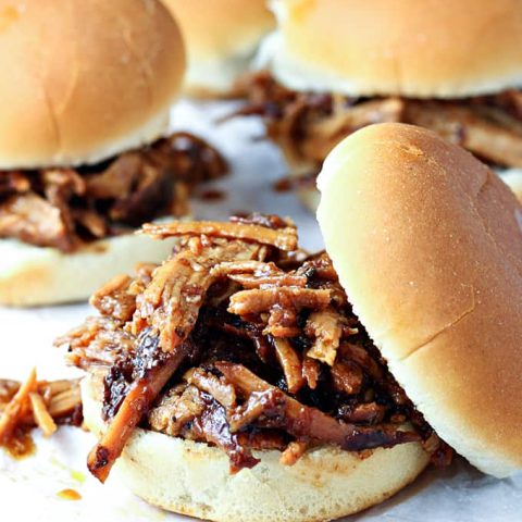 Cherry Cola Pulled Pork Sliders feature