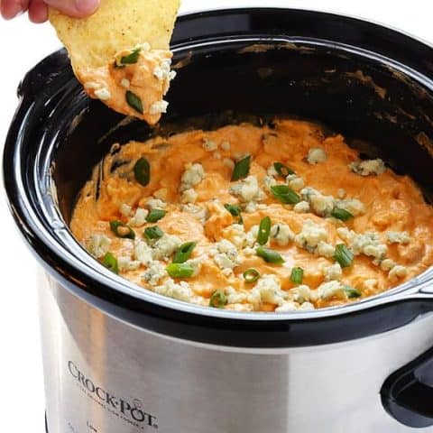 Slow Cooker Buffalo Chicken Dip 5