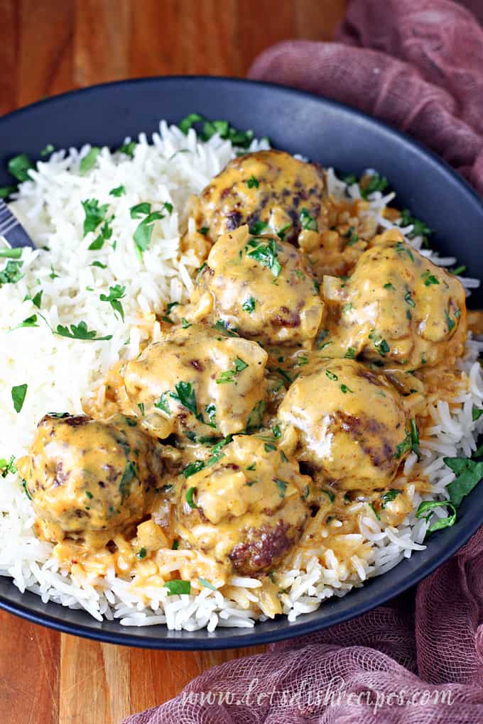 Coconut Curry Meatballs