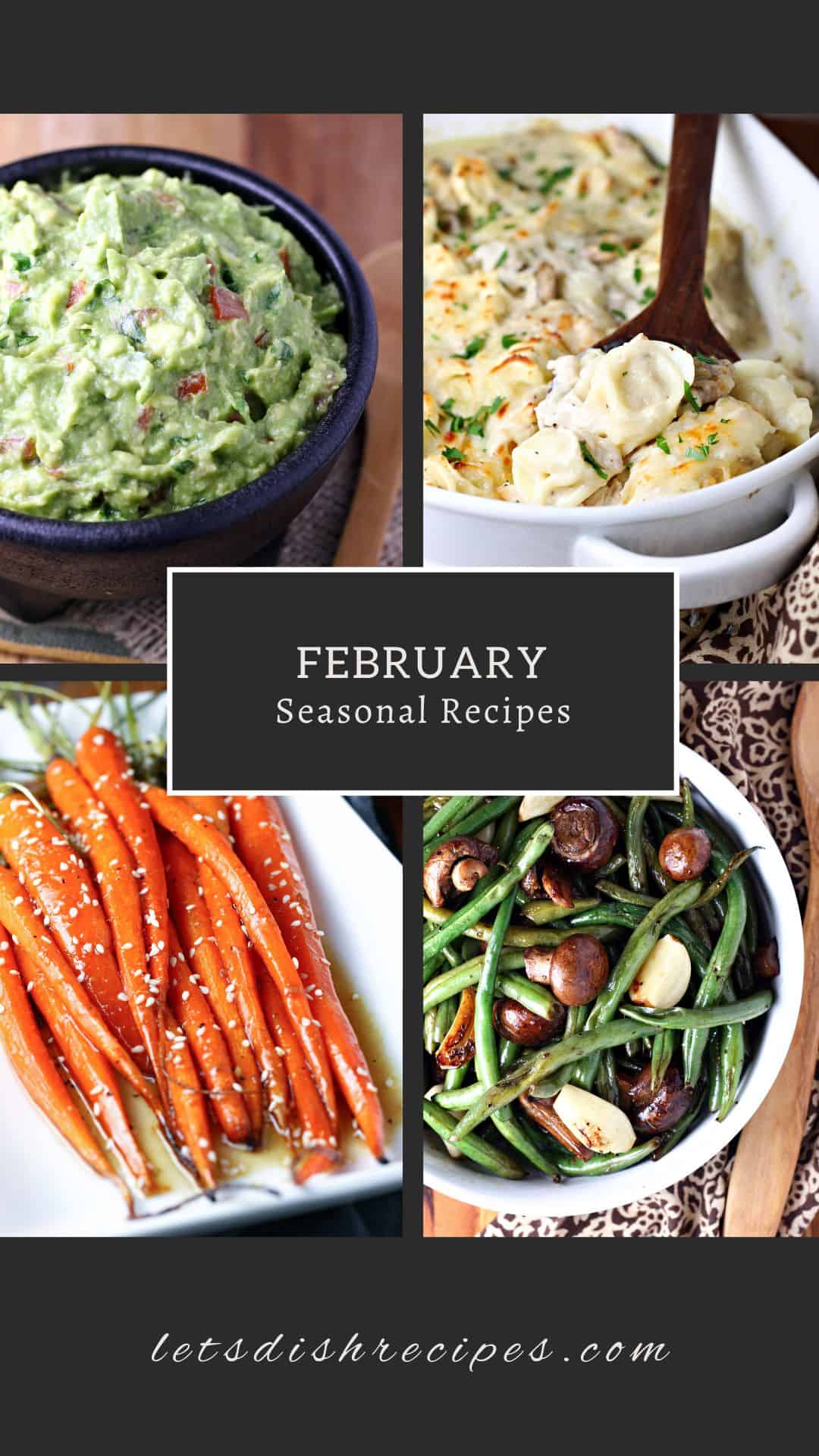 February Seasonal Recipes