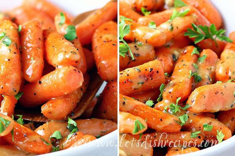 Roasted Carrots with Dijon Vinaigrette