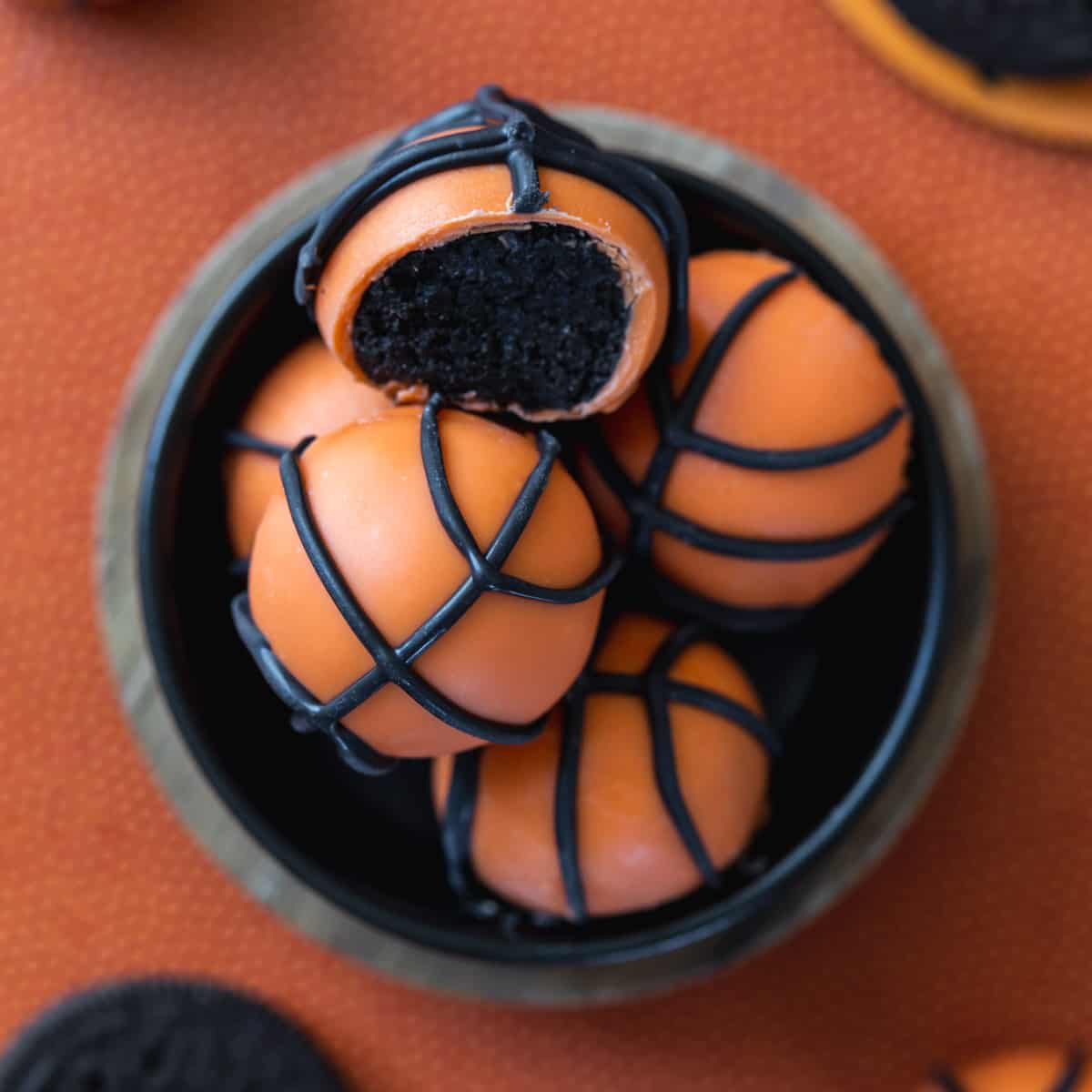 basketball oreo ball recipe