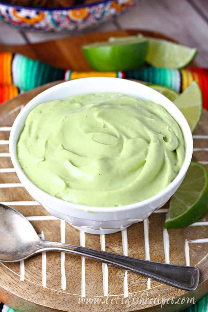 Avocado Serrano Cream Sauce