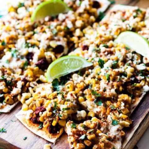 Mexican Street Corn Flatbread