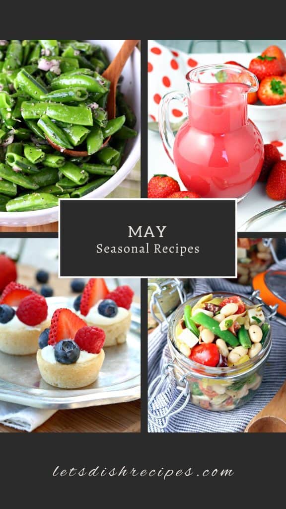 May Seasonal Recipes