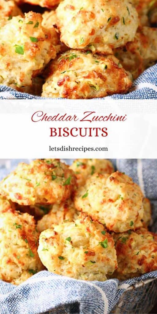 Cheddar Bay Zucchini Biscuits