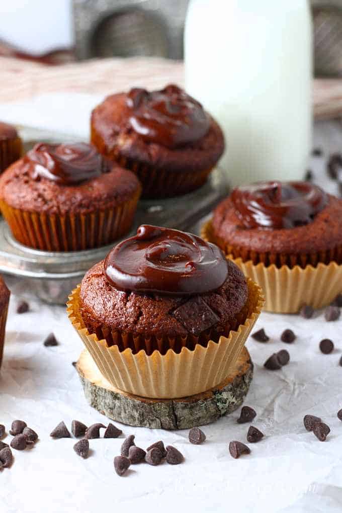 Copycat Paris Olympics Chocolate Muffins.