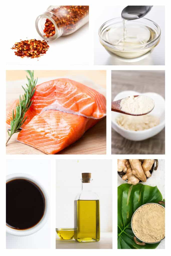 Asian Salmon Ingredients