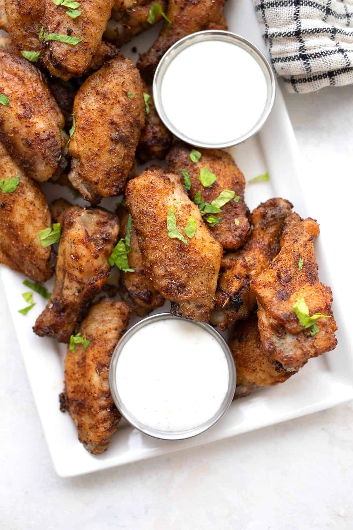 Crispy wings