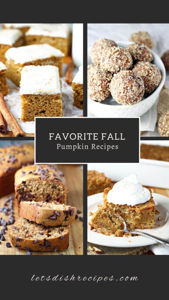 Favorite Fall Pumpkin Recipes