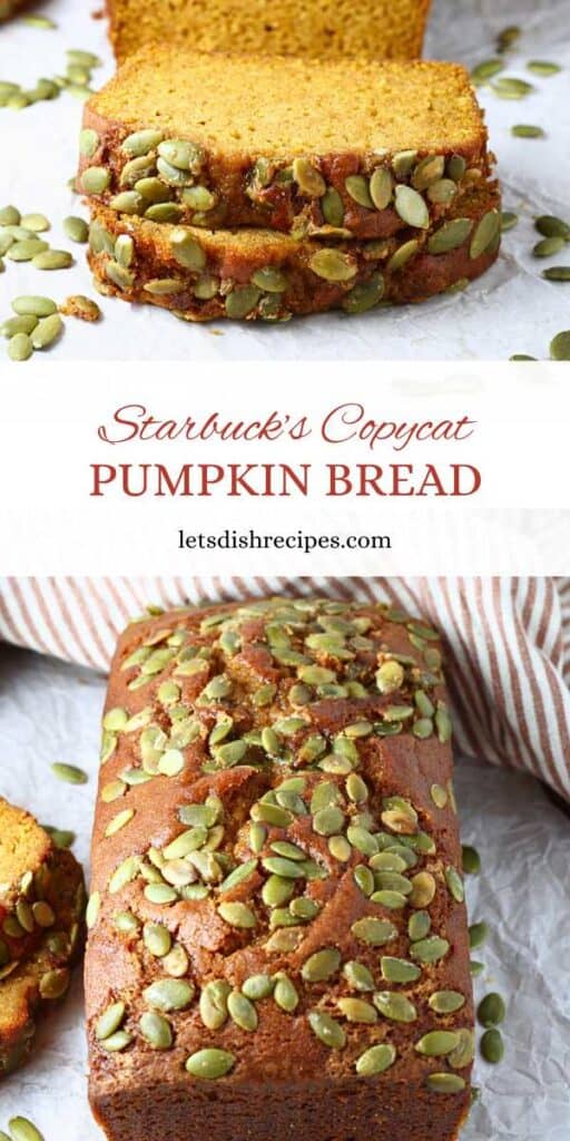 Starbucks Pumpkin Bread